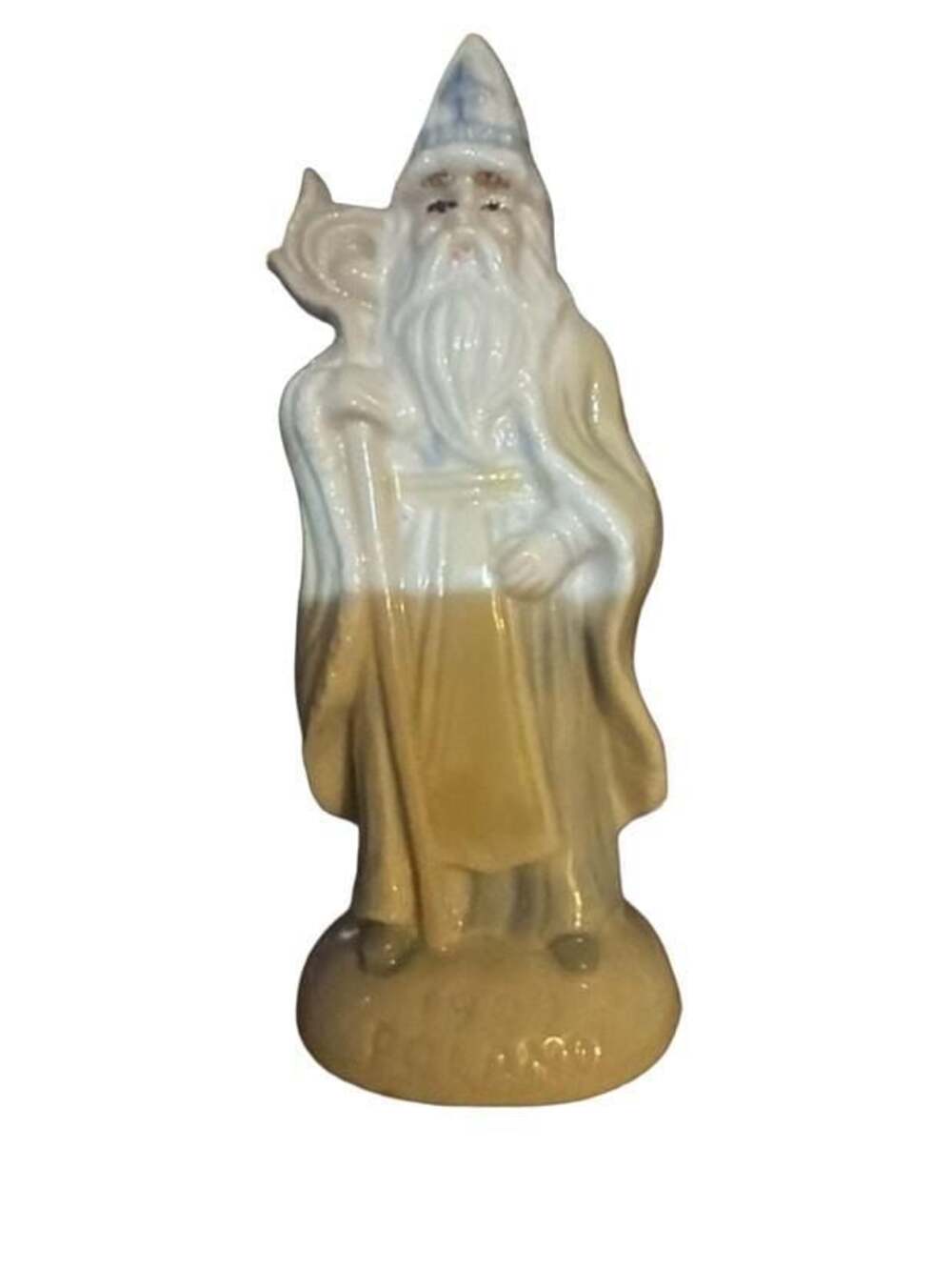 Vintage Porcelain Wizard Figurine Made in Poland